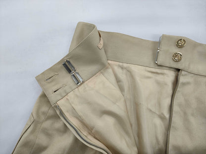 CHANEL CHANEL Logo Button Skirt Size 36 