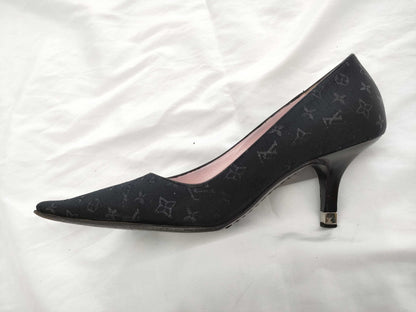 LOUIS VUITTON LOUIS VUITTON Louis Vuitton Monogram Mini Heel Pumps Size 35
