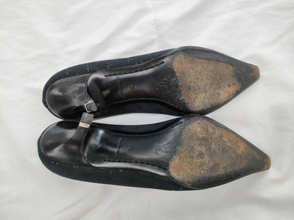 LOUIS VUITTON LOUIS VUITTON Louis Vuitton Monogram Mini Heel Pumps Size 35