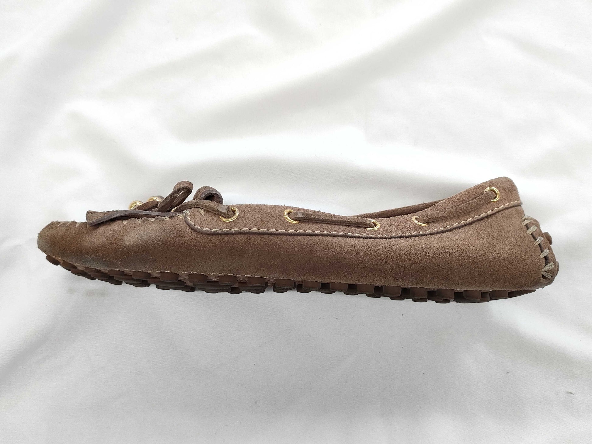 LOUIS VUITTON LOUIS VUITTON Louis Vuitton Moccasin Flat Shoes Size 36 1/2 Loafers