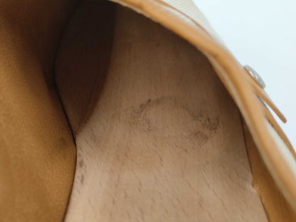 HERMES HERMES Wood Mule Sabo Sandals Size 37 Sandals
