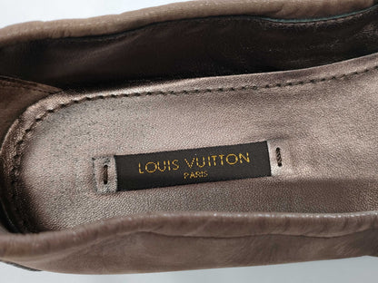 LOUIS VUITTON LOUIS VUITTON Louis Vuitton Monogram Padlock Pumps Size 36 1/2