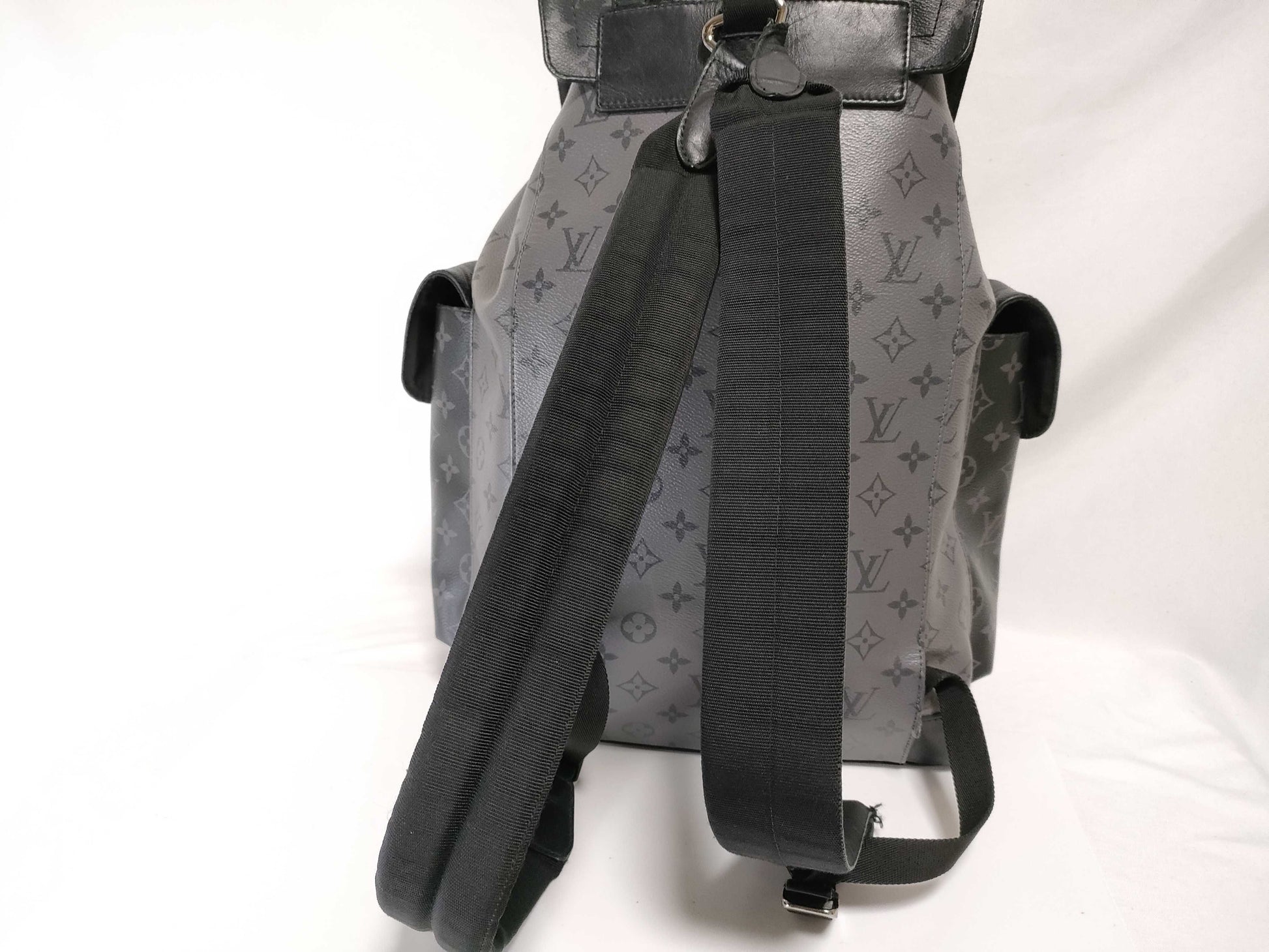 LOUIS VUITTON Louis Vuitton Monogram Eclipse Christopher PM Rucksack M46331 Rucksack