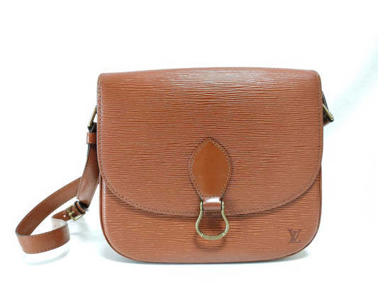 LOUIS VUITTON M52193 Epi Leather Brown Shoulder Bag