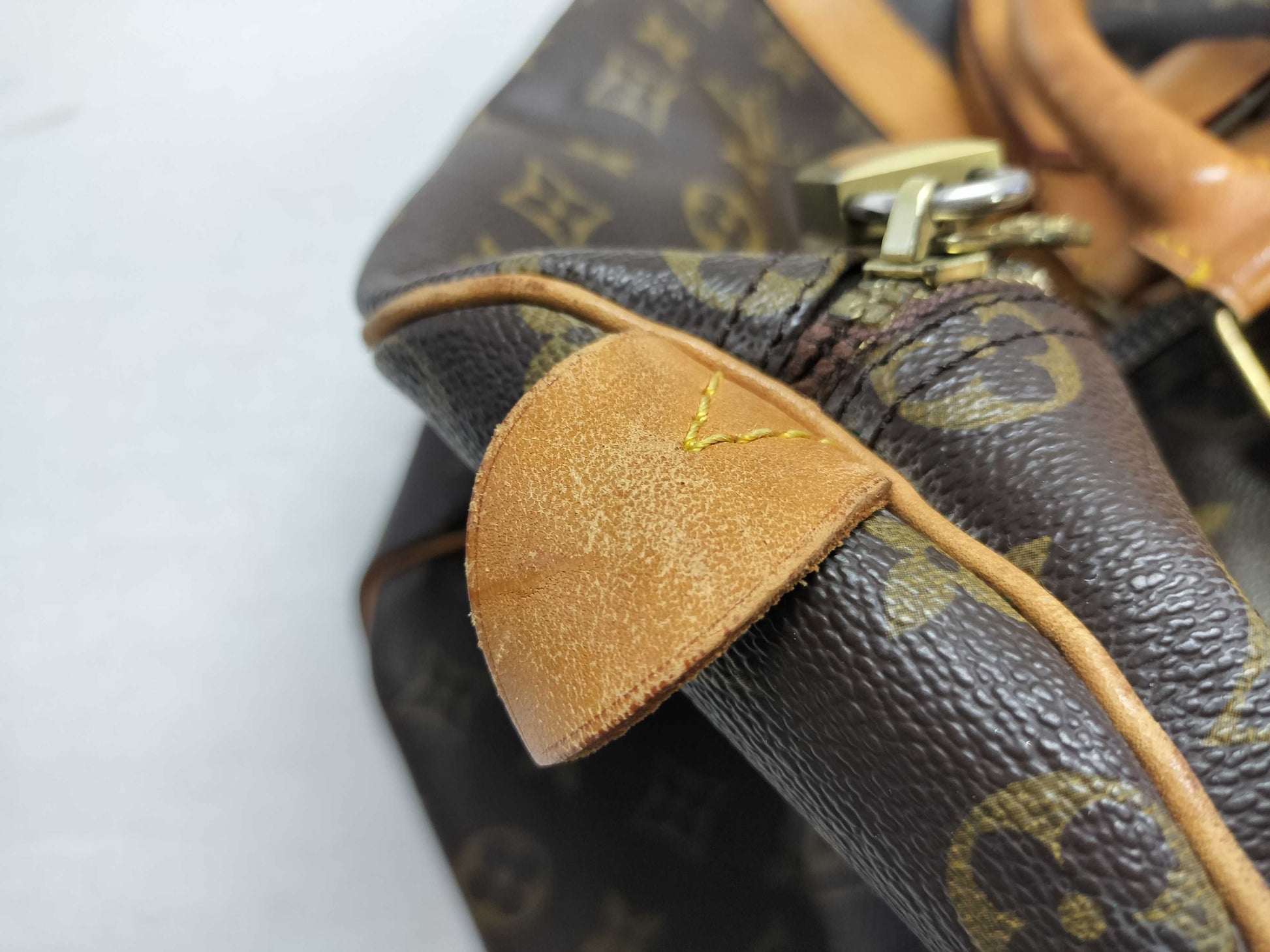 LOUIS VUITTON Monogram LV Bag Boston Bag