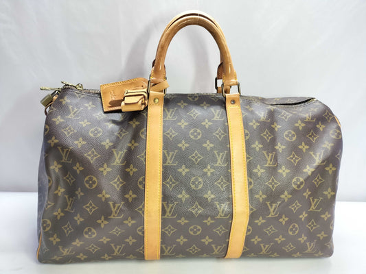 LOUIS VUITTON Monogram LV Bag Boston Bag