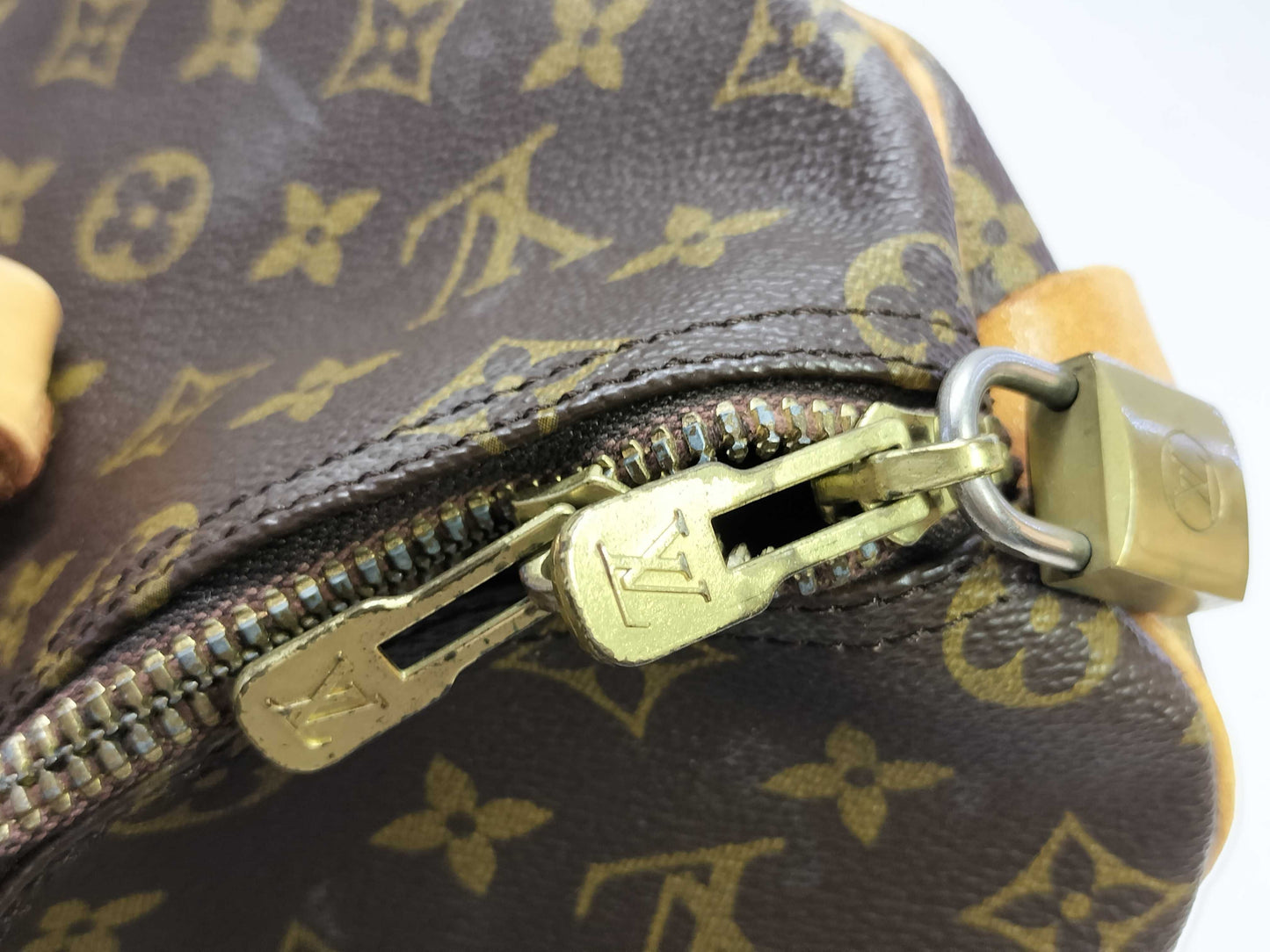 LOUIS VUITTON Monogram LV Bag Boston Bag