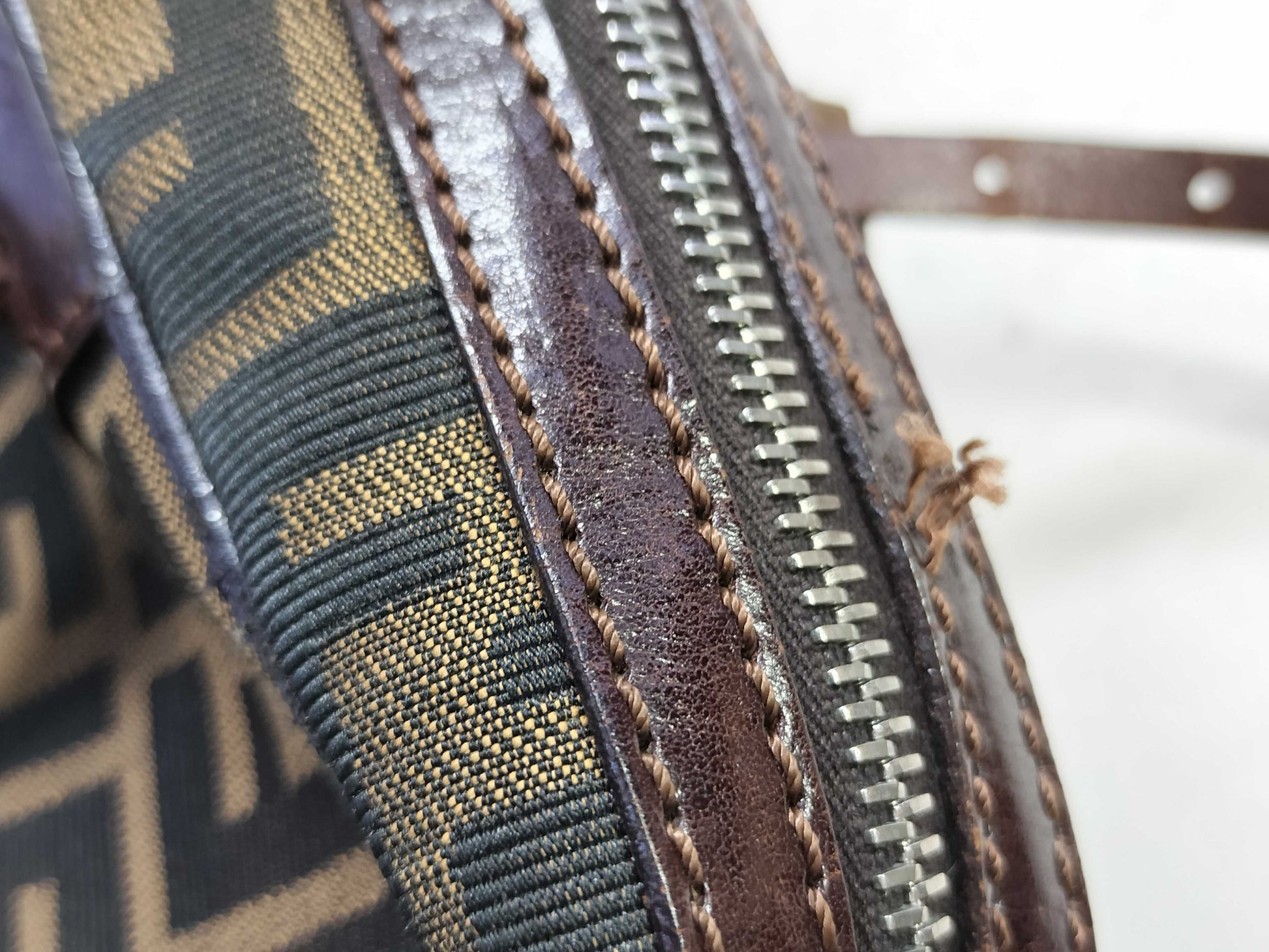 FENDI Zucca pattern bag Fendi handbag