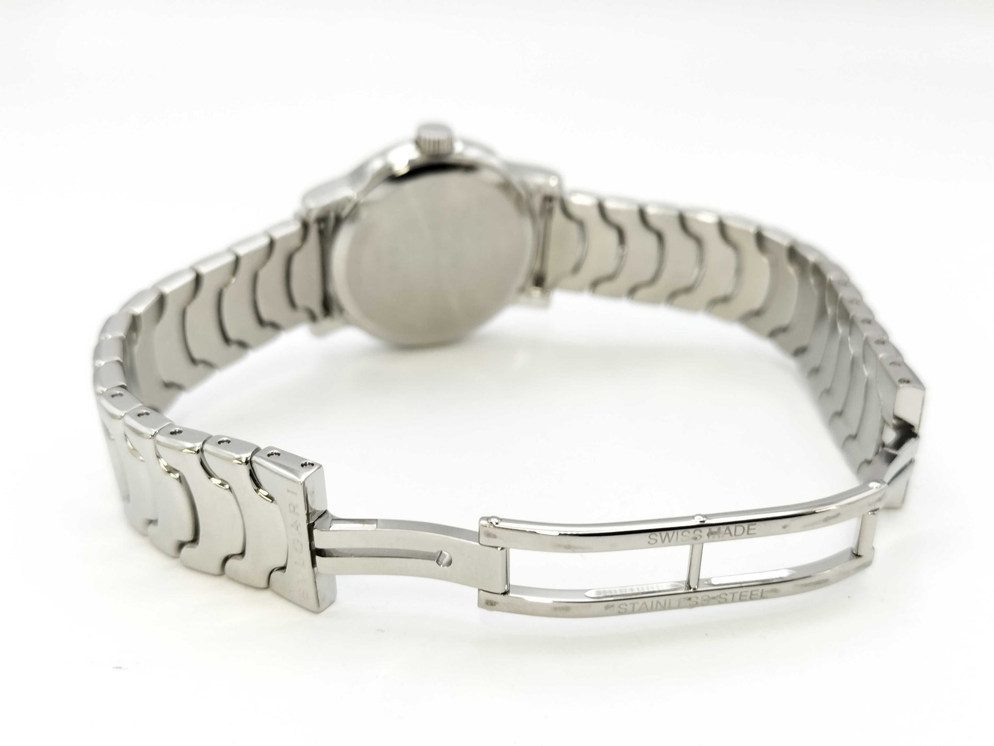 BVLGARI ST29ST D58443 White Dial Quartz Women's Watch