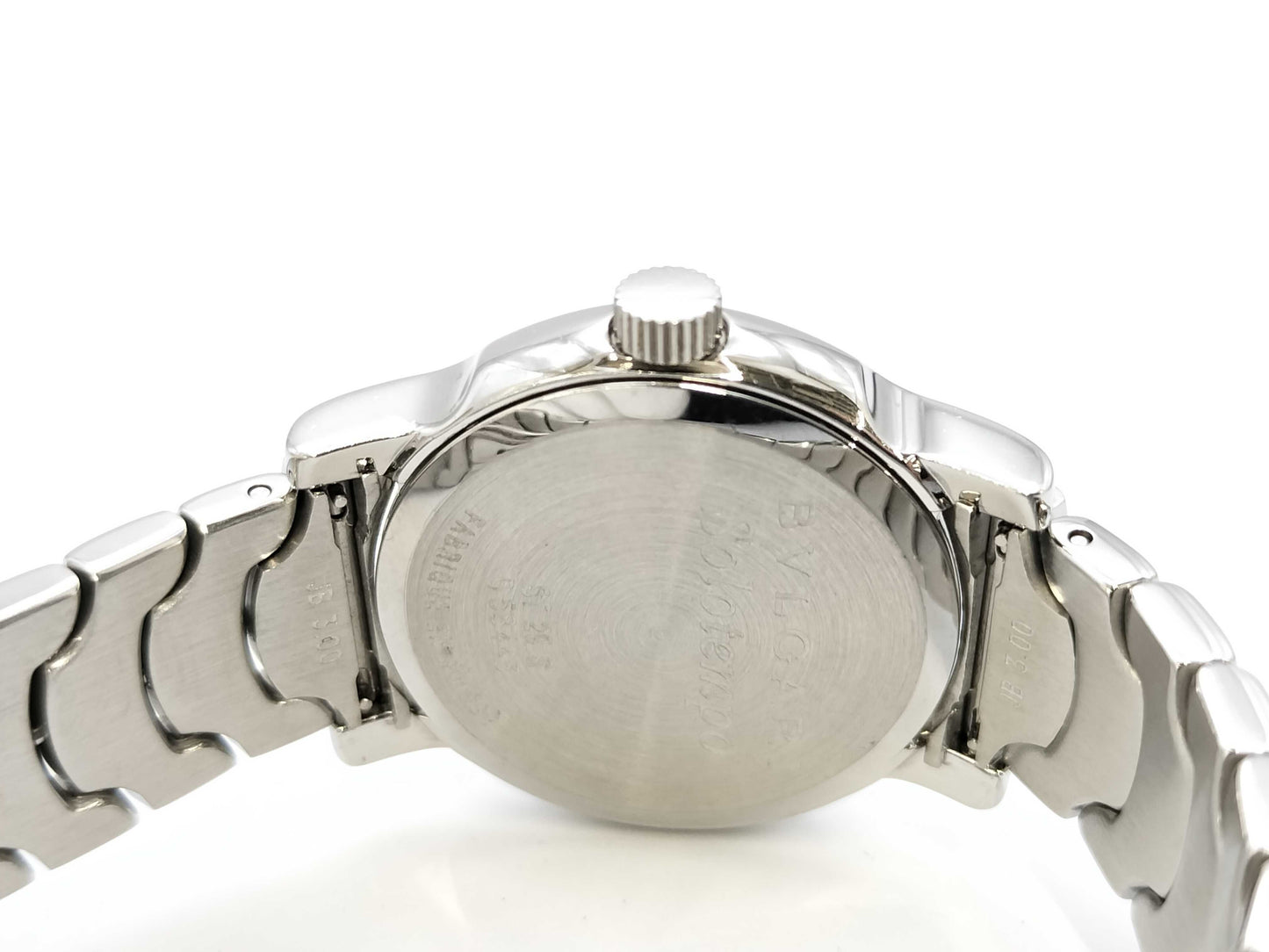 BVLGARI ST29ST D58443 White Dial Quartz Women's Watch