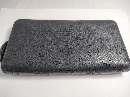 LOUIS VUITTON M61867 Mahina Zippy Wallet in Noir