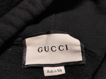 GUCCI Cat Coco Capitan Sequin Hoodie Top