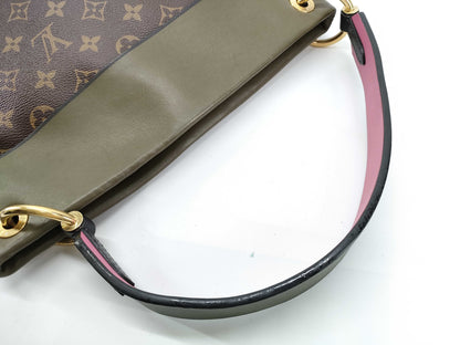 LOUIS VUITTON M43159 Monogram Louis Vuitton Tuileries Besace Khaki/Pink Shoulder Bag with G Hardware CA5106 Shoulder Bag