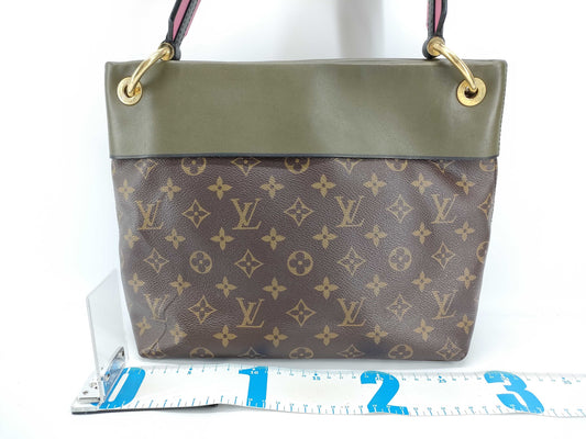 LOUIS VUITTON M43159 Monogram Louis Vuitton Tuileries Besace Khaki/Pink Shoulder Bag with G Hardware CA5106 Shoulder Bag