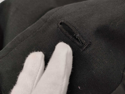 BURBERRY Burberry Long Coat Size 38 Outerwear Black Coat