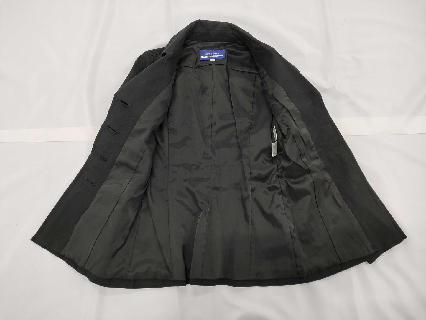BURBERRY Burberry Long Coat Size 38 Outerwear Black Coat