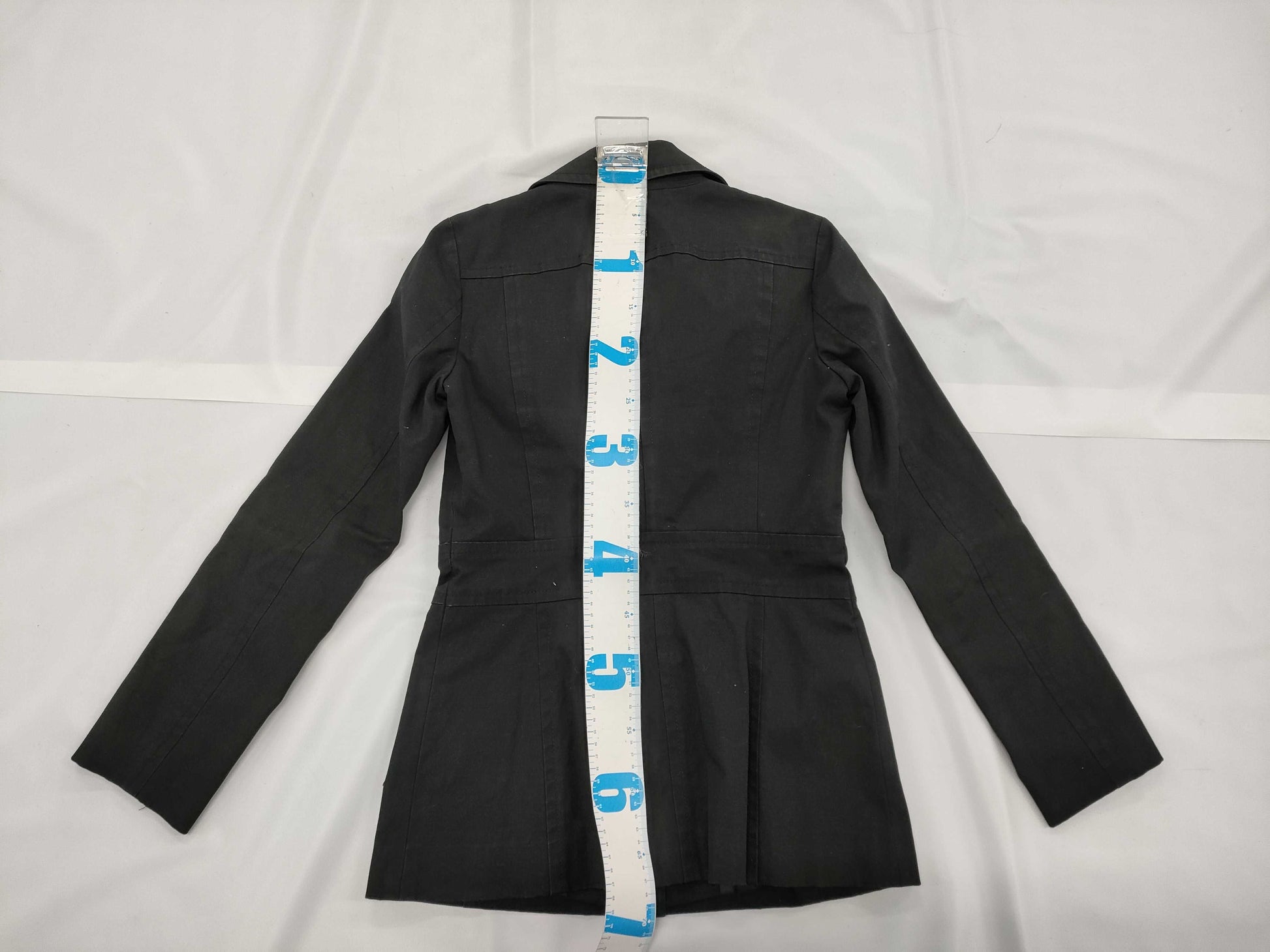BURBERRY Burberry Long Coat Size 38 Outerwear Black Coat