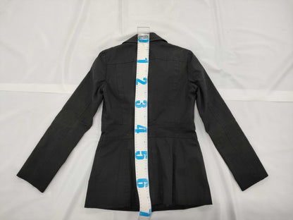 BURBERRY Burberry Long Coat Size 38 Outerwear Black Coat