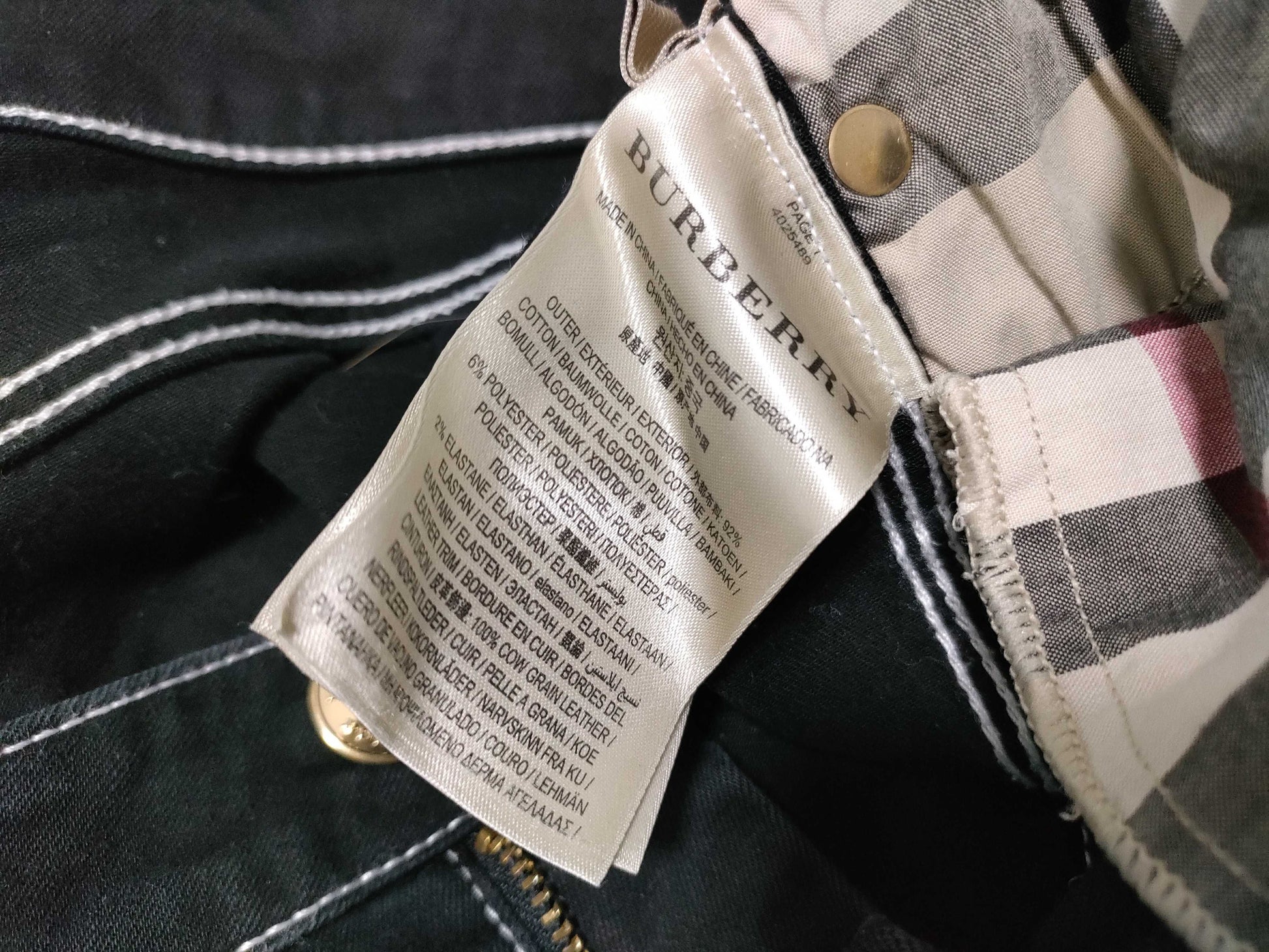 BURBERRY BURBERRY Skirt, Pants, and Bottoms 3-Piece Set Skirt