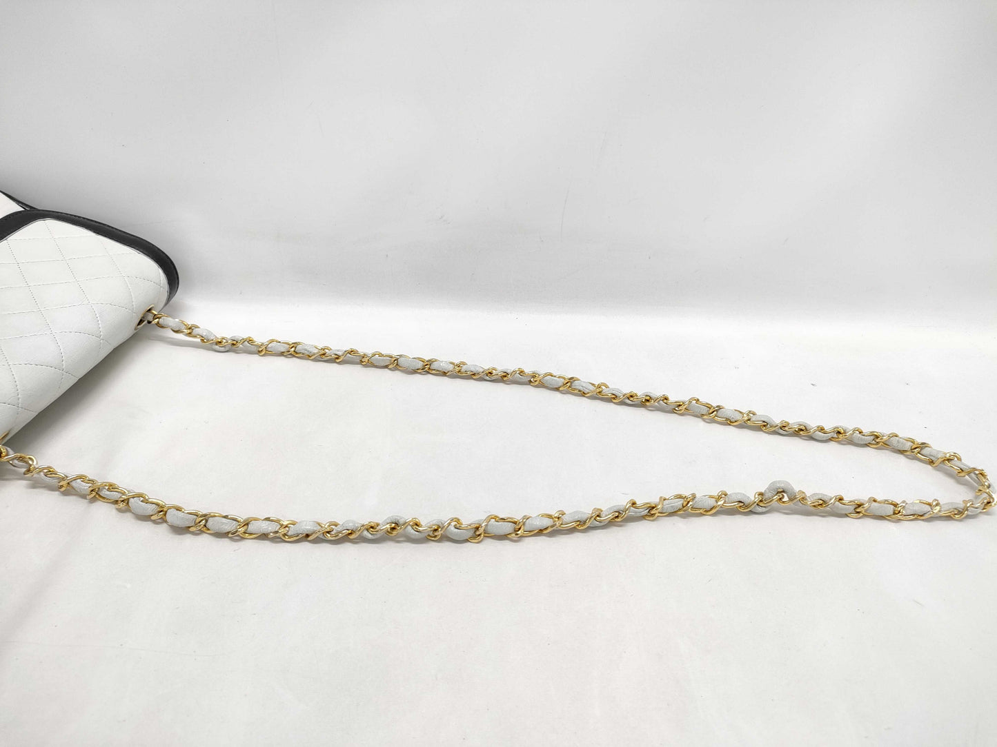 CHANEL Matelasse Turnlock Coco Mark Two-Tone Lambskin Chain Shoulder Bag with Pouch