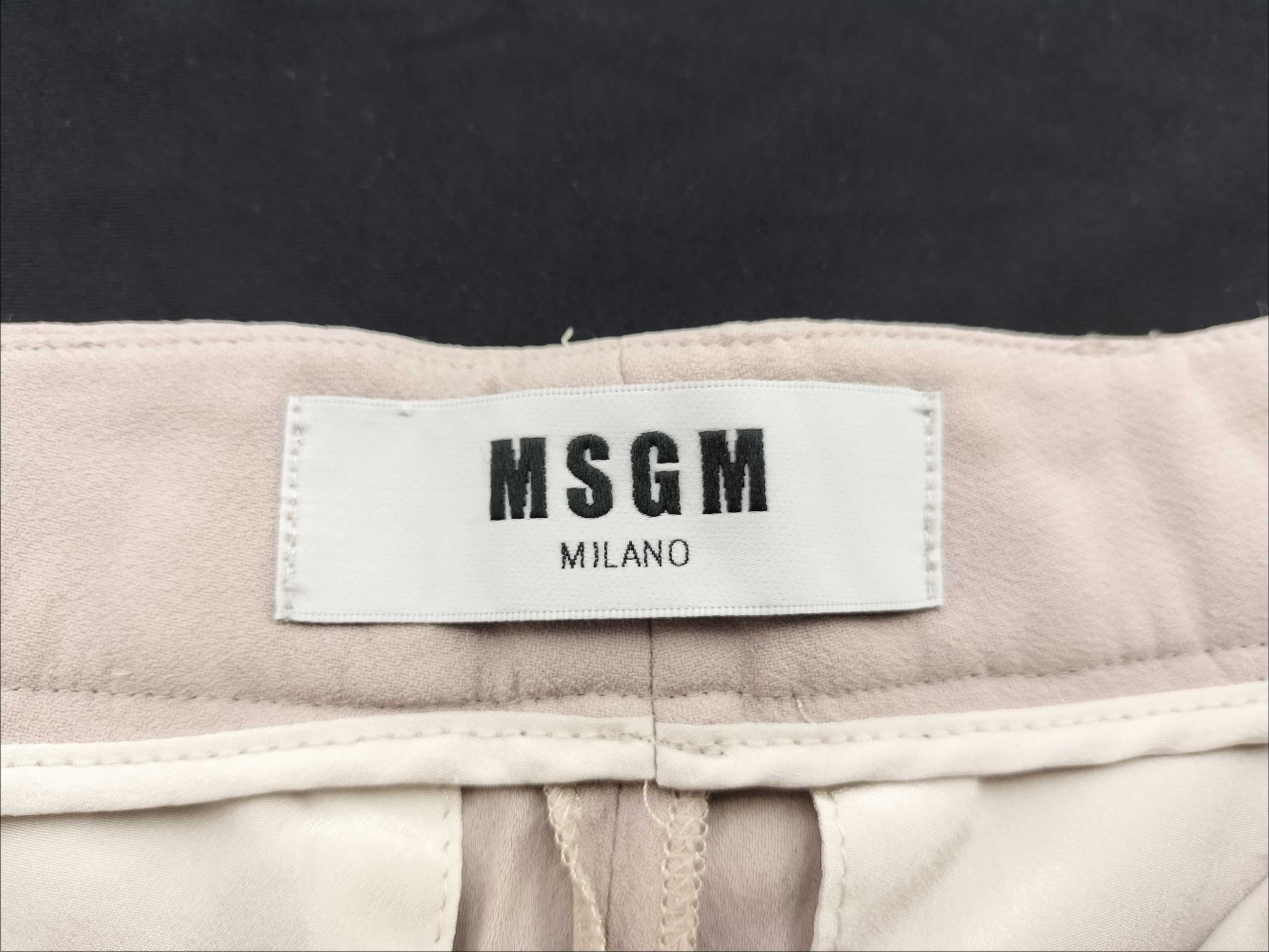 MSGM Women's Beige Pants