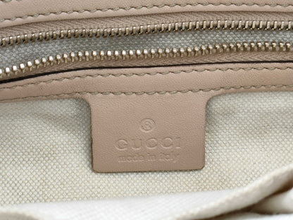 GUCCI GG Canvas Ophidia Leather x Canvas 257084 Handbag