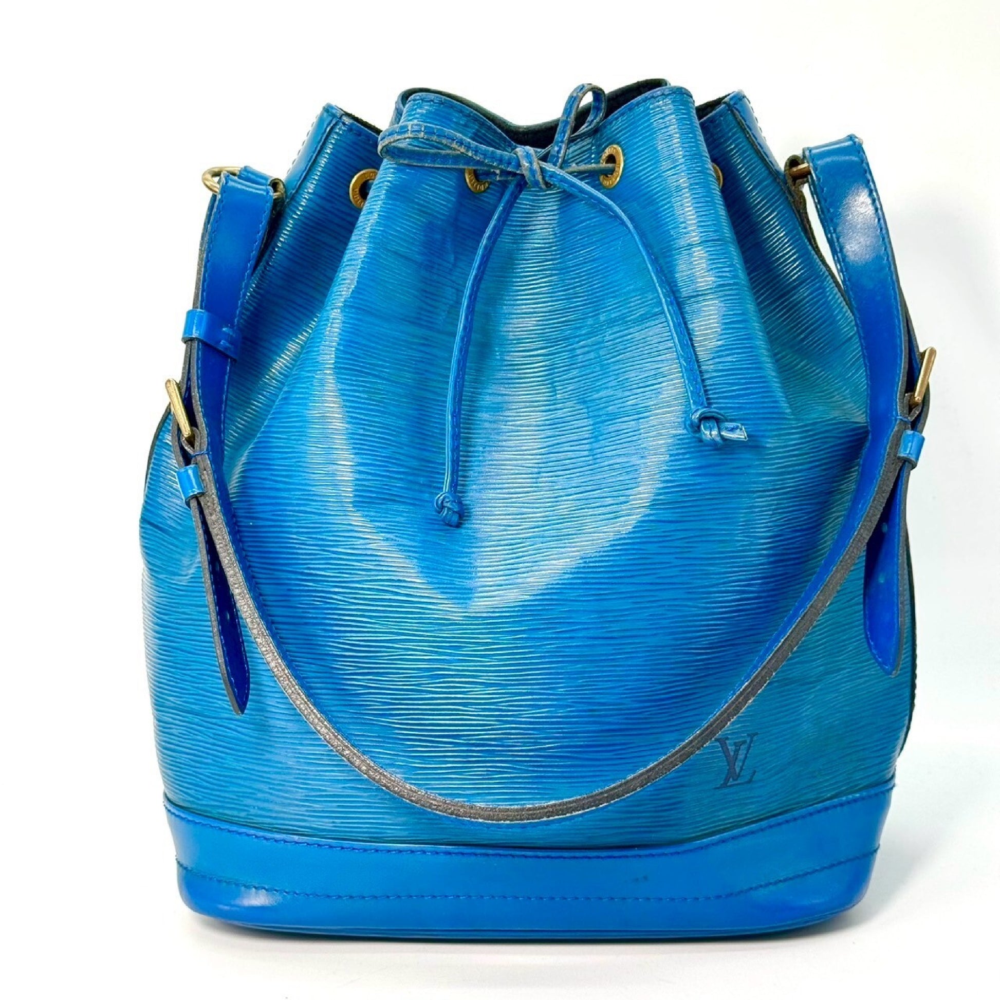 LOUIS VUITTON M44005 Epi Leather Shoulder Bag Blue VI0973 Shoulder Bag