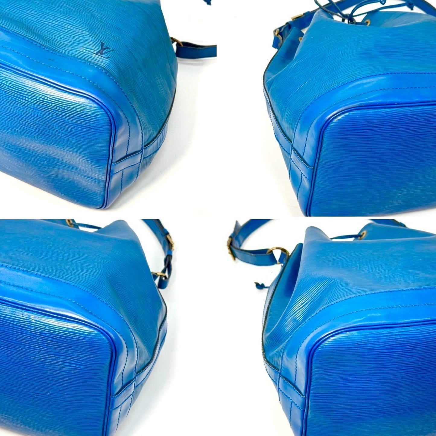 LOUIS VUITTON M44005 Epi Leather Shoulder Bag Blue VI0973 Shoulder Bag