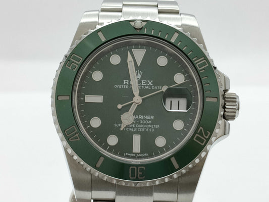 ROLEX Submariner 116610LV 87N2W926 Green Dial Men's Watch