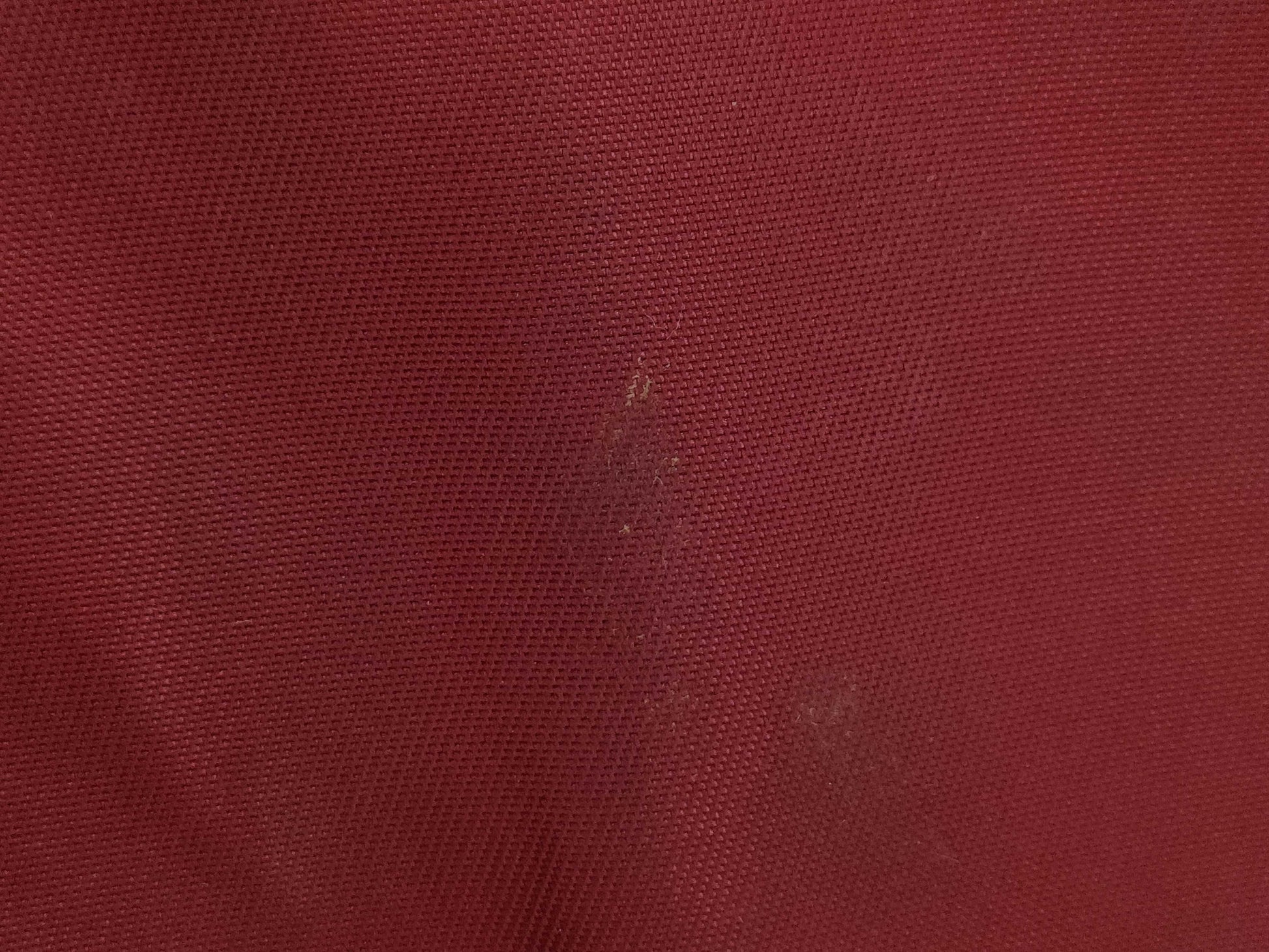 PRADA Nylon Triangle Plate Red Tote Bag