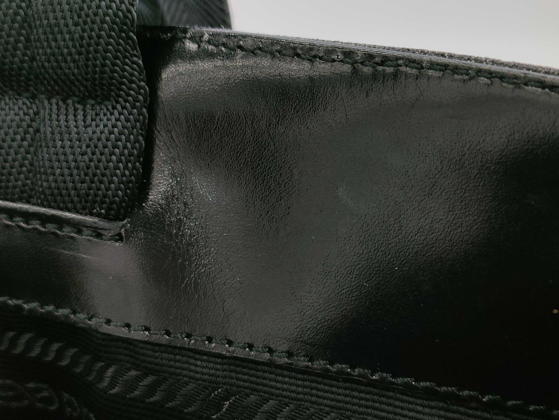 PRADA Gray Tote Bag