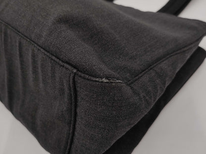 PRADA Gray Tote Bag