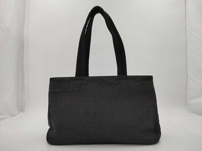 PRADA Gray Tote Bag