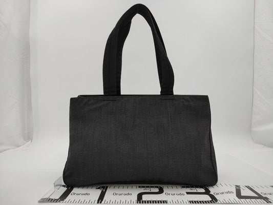 PRADA Gray Tote Bag