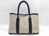 HERMES Garden Party PM Tote Bag, Toile H, F Stamped
