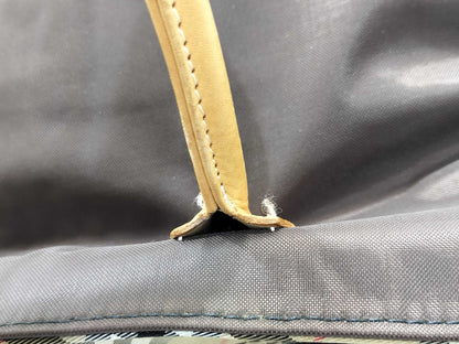 Burberrys Nova Check Nylon Handbag