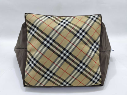 Burberrys Nova Check Nylon Handbag