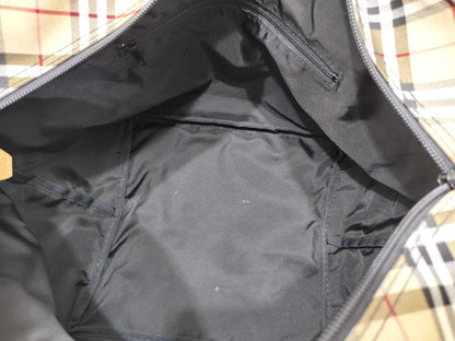 Burberrys Nova Check Nylon Handbag