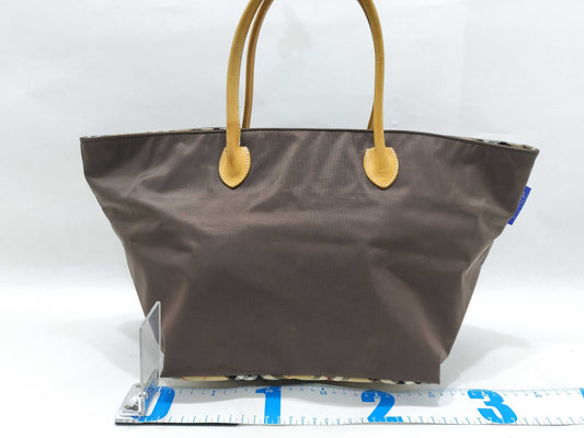 Burberrys Nova Check Nylon Handbag