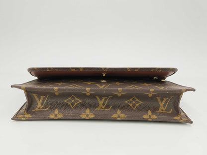 LOUIS VUITTON Monogram Pochette Lava Clutch Bag