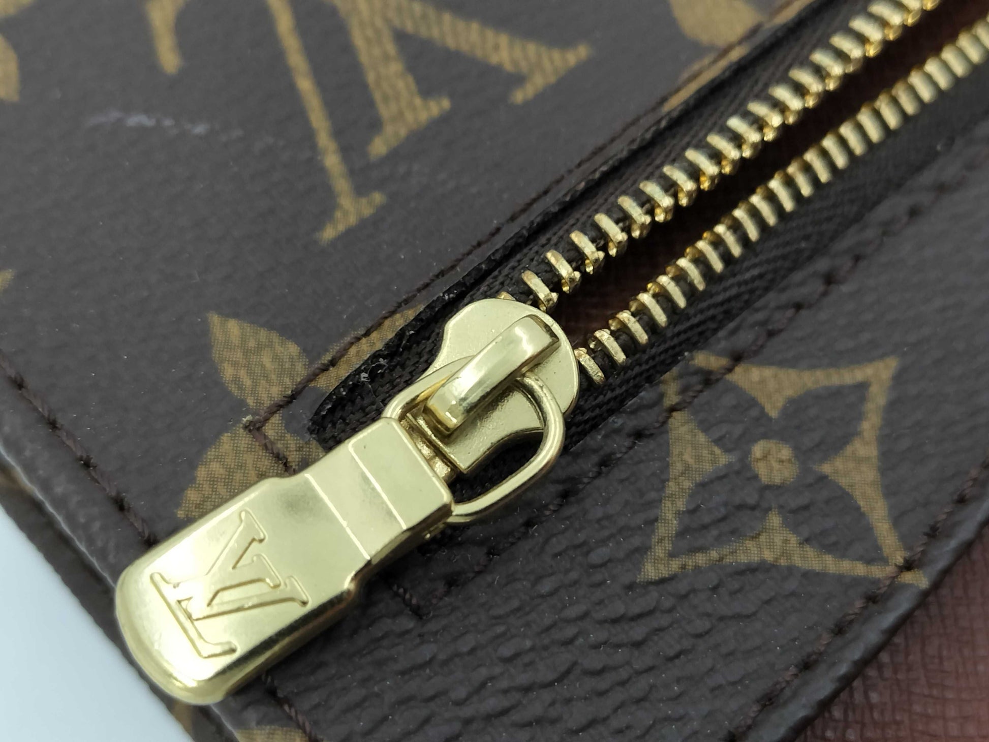 LOUIS VUITTON Monogram Pochette Lava Clutch Bag