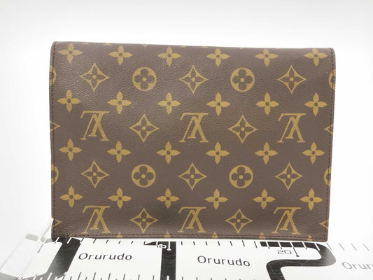 LOUIS VUITTON Monogram Pochette Lava Clutch Bag