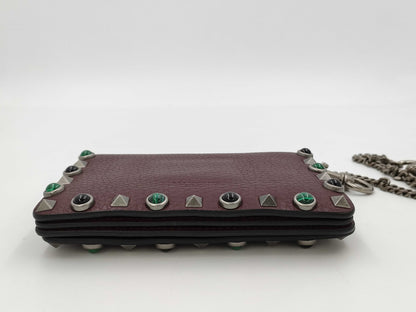 VALENTINO Bordeaux shoulder bag