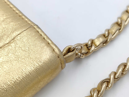 CHANEL Chocobar Shoulder Bag