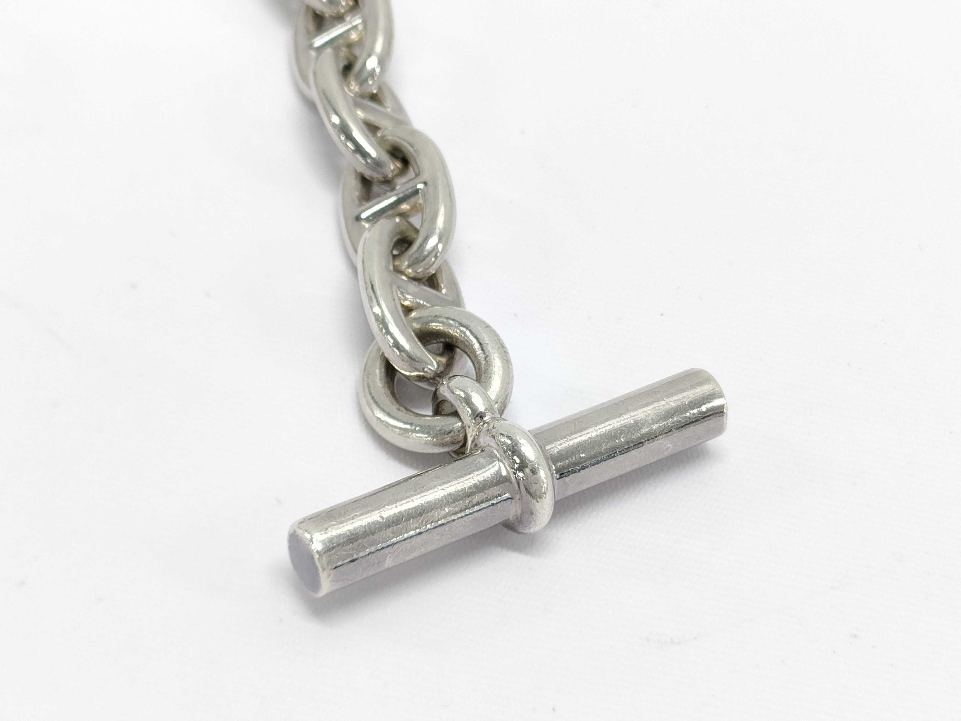 HERMES Chaine Dunk Bracelet 51.5g Bracelet/Bangle