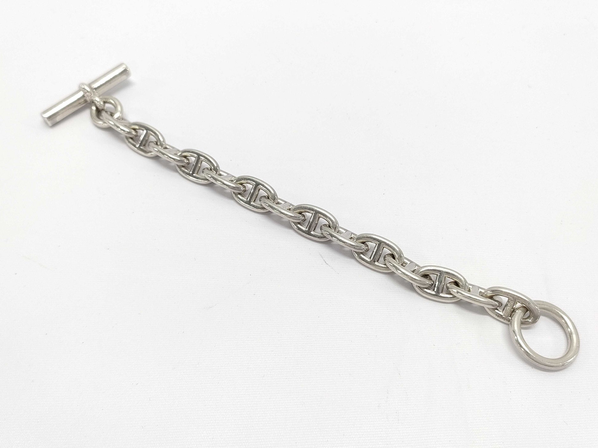 HERMES Chaine Dunk Bracelet 51.5g Bracelet/Bangle