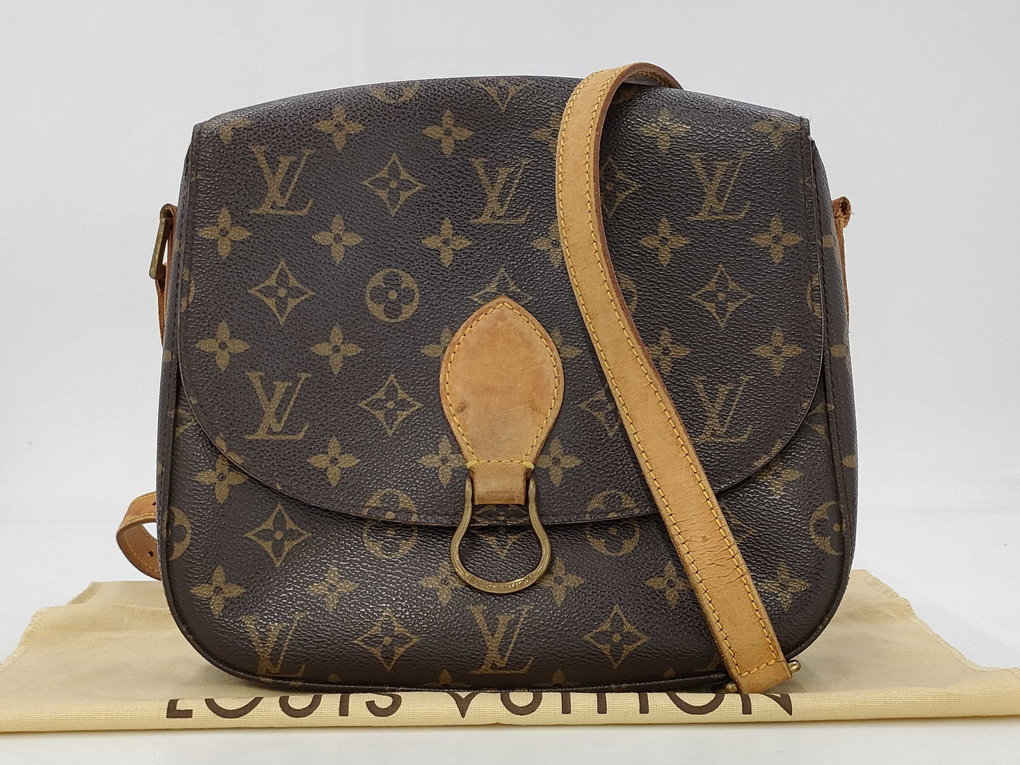 LOUIS VUITTON Monogram Saint-Cloud Shoulder Bag