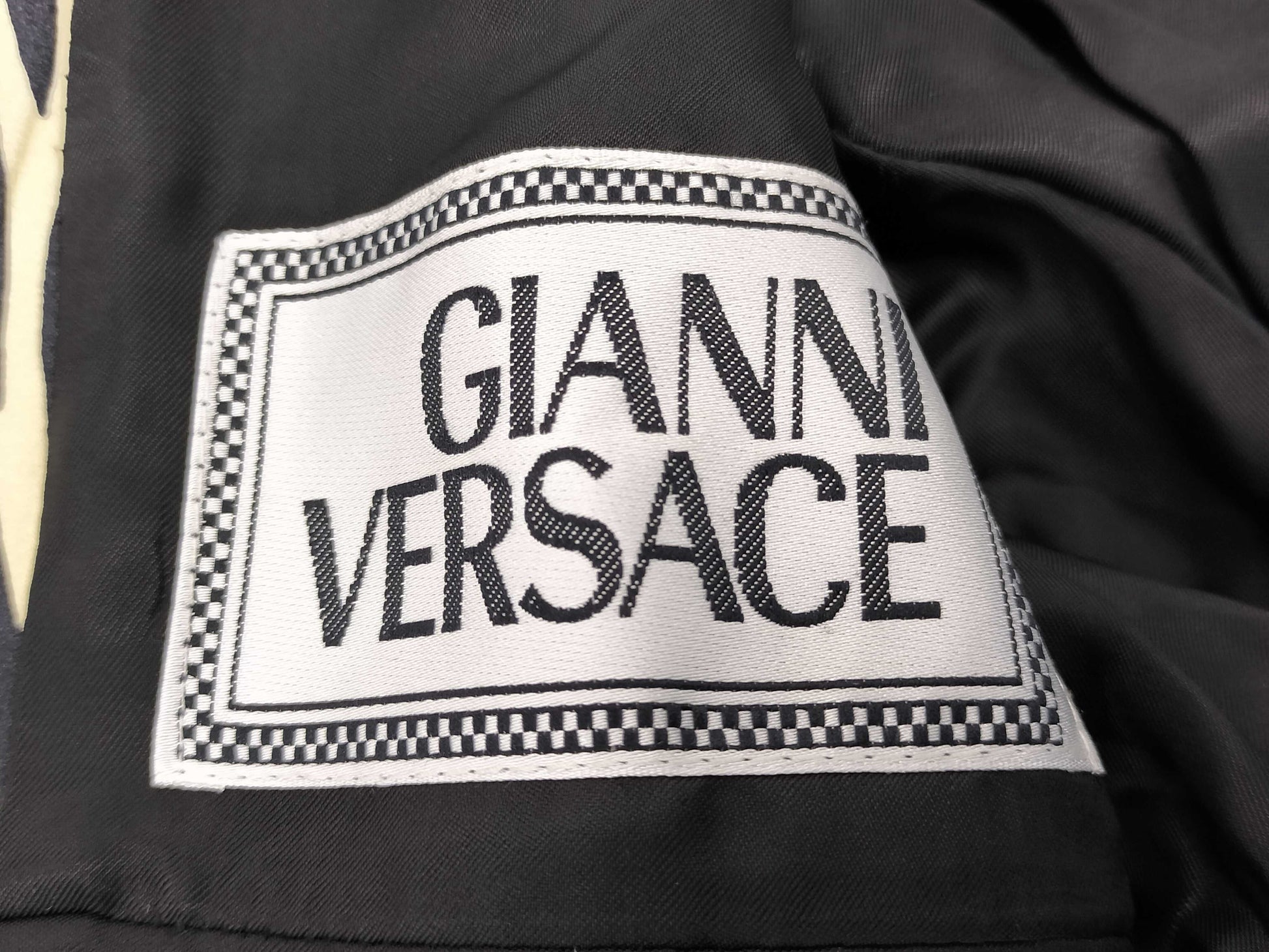 GIANNI VERSACE 1996 Zebra Print Tailored Jacket, Size 46