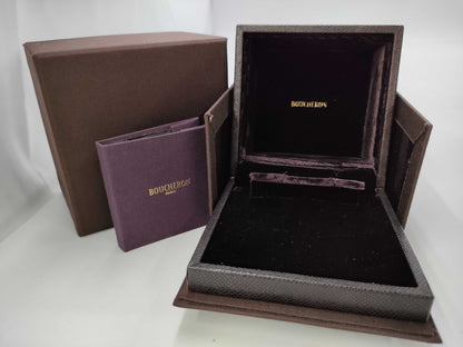 BOUCHERON Quatre YG/WG 750 8.4g Earrings 