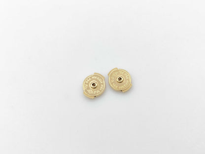 BOUCHERON Quatre YG/WG 750 8.4g Earrings 